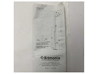 Ritmonio 31850470h1crl standing shower column elegant design - afbeelding 2 van  4