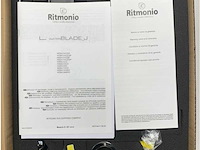 Ritmonio waterblade single lever mixer tab chrome - h0ba1443crl - afbeelding 2 van  4