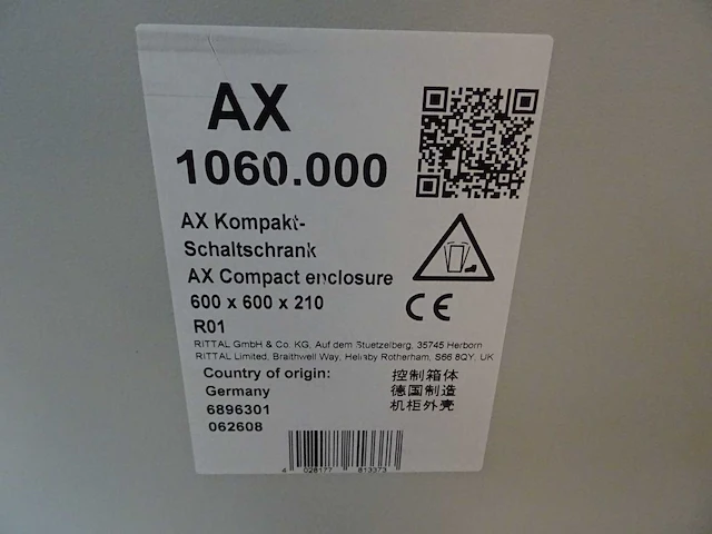 Rittal - ax 1060.000 - schakelkast - afbeelding 2 van  2