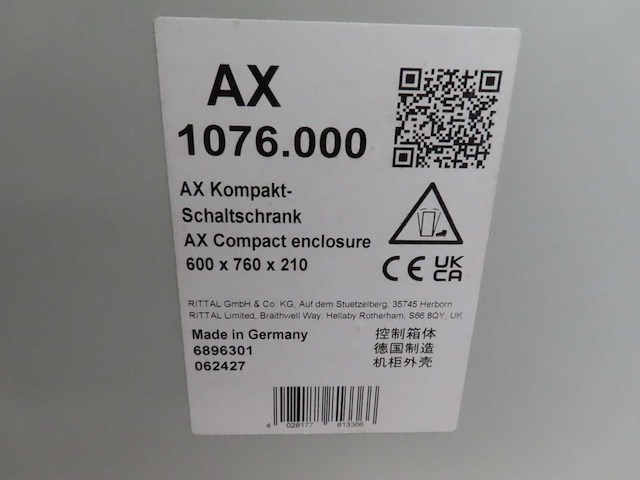 Rittal - ax1076.000 - schakelkast - afbeelding 2 van  2