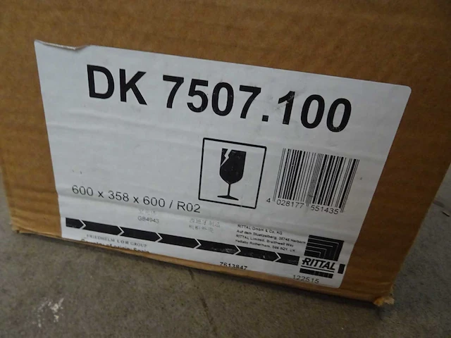 Rittal - dk 7507.100 - patchkast - afbeelding 3 van  3