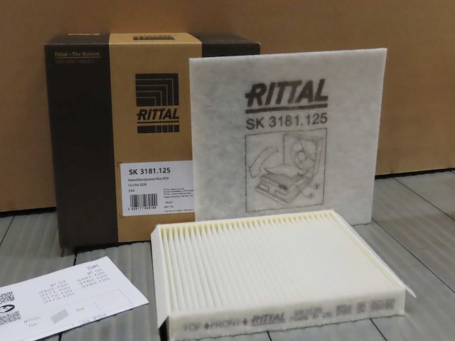 Rittal - sk 3181.125 - vouwfilter (135x) - afbeelding 1 van  1