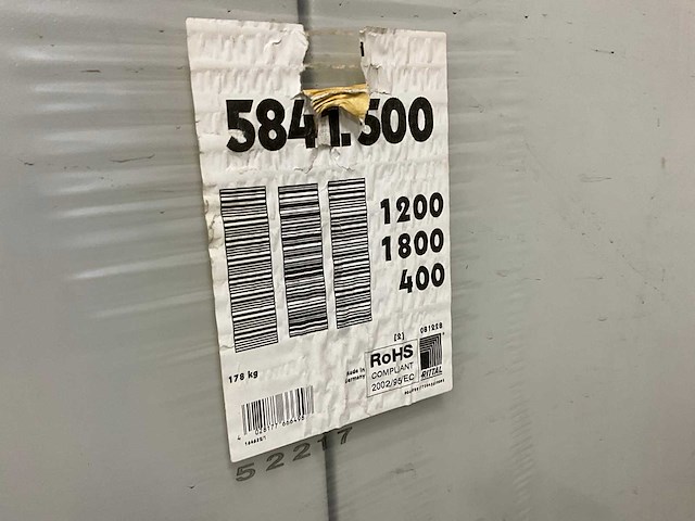 Rittal 5841.500 patchkast - afbeelding 2 van  2