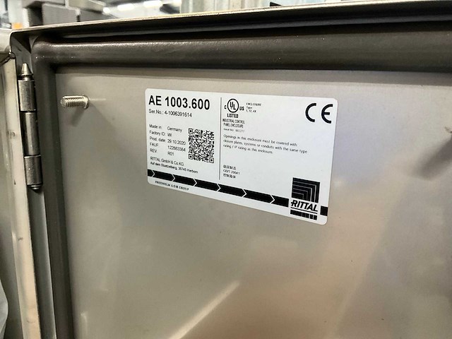 Rittal ae 1003.600 kast - afbeelding 4 van  4