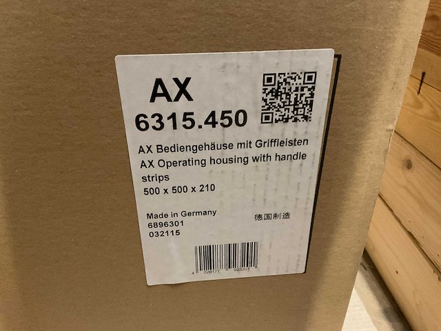 Rittal ax 6315.450 schakelkast met handgreep profielen (leeg) - afbeelding 2 van  2