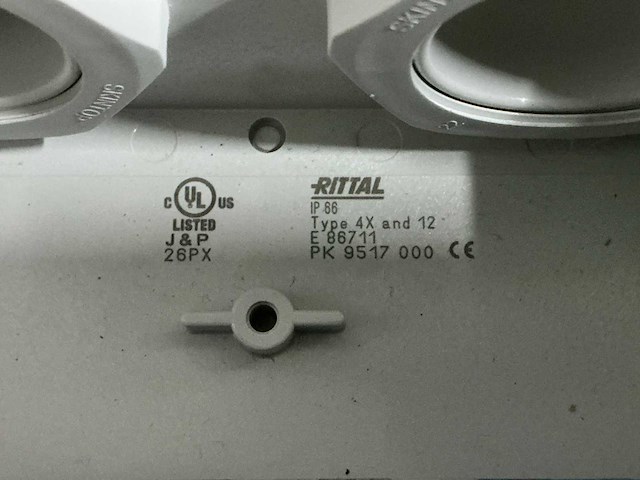Rittal ip 66 type 4x and 12 aansluitdoos (14x) - afbeelding 3 van  5