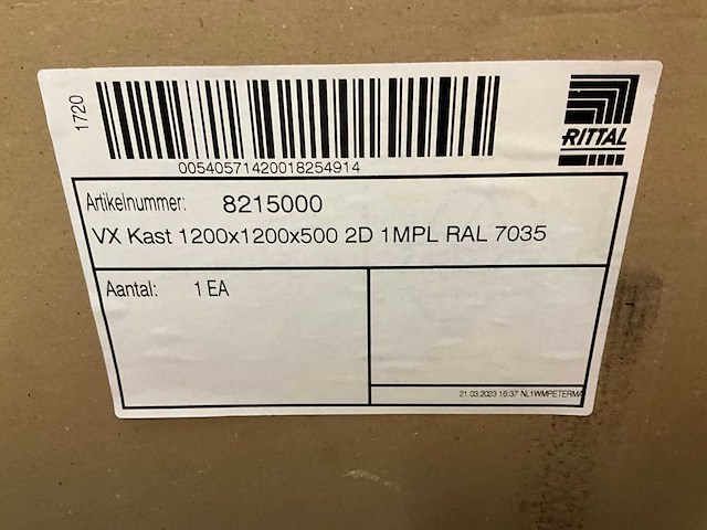 Rittal vx 8215.000 schakelkast - afbeelding 3 van  3