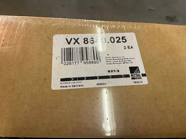 Rittal vx 8640.025 sokkel hoeksteun en plint (5x) - afbeelding 3 van  4