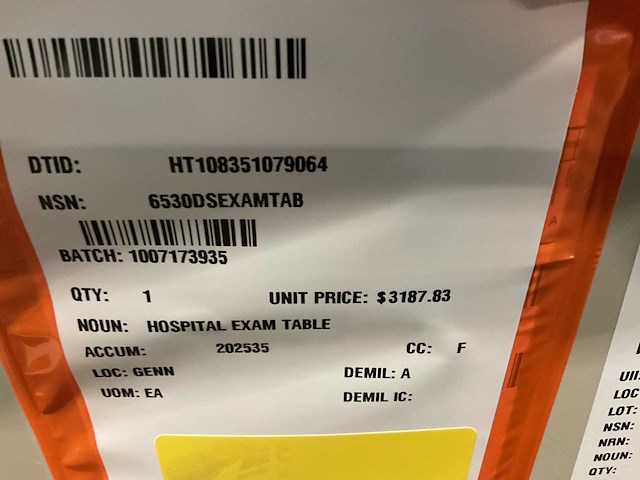 Ritter 204 examination table - afbeelding 7 van  7