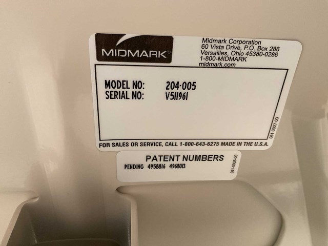 Ritter by midmark 204 medische onderzoekstafel - afbeelding 2 van  4