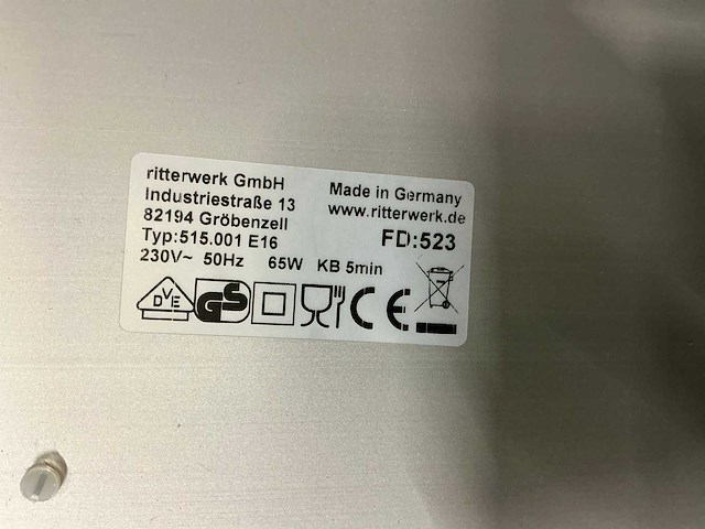 Ritter elektrische voedsel snijder keukenmachine - afbeelding 6 van  7