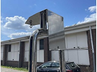 Riva 115 stainless steel light shaft | radar bracket - afbeelding 4 van  7