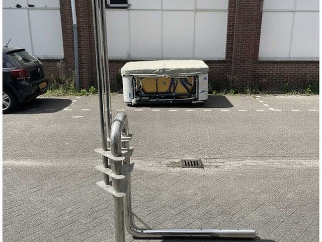 Riva 115 stainless steel light shaft | radar bracket - afbeelding 6 van  7