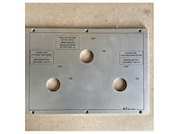 Riva battery switch panel plate silver - afbeelding 2 van  3
