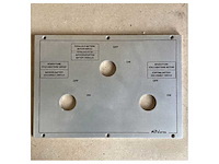 Riva battery switch panel plate silver - afbeelding 2 van  2
