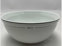 Riva porcelain salad bowl 23cm - elegant and durable marine tableware for boats and yachts - afbeelding 1 van  4