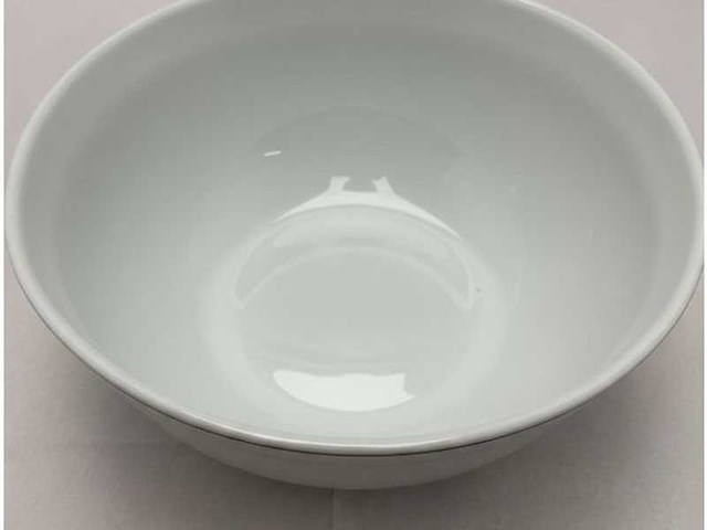 Riva porcelain salad bowl 23cm - elegant and durable marine tableware for boats and yachts - afbeelding 3 van  4