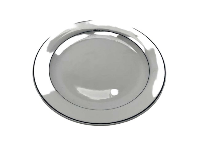 Riva | richard ginori cm24 dinnerware elegant flat round plate - afbeelding 1 van  2