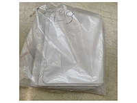 Riva rivale 56 bimini closure with windows - durable white marine canopy for sun and weather protection - afbeelding 1 van  2