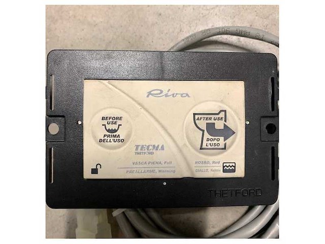 Riva tecma silence plus wall switch controller panel - 27205-sw - afbeelding 2 van  4