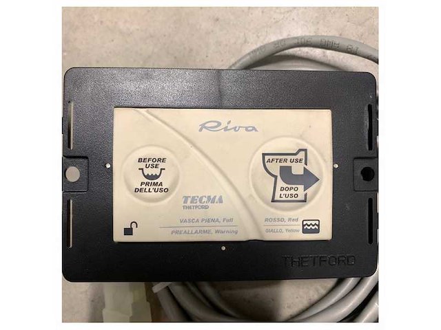 Riva tecma silence plus wall switch controller panel - 27205-sw - afbeelding 1 van  3