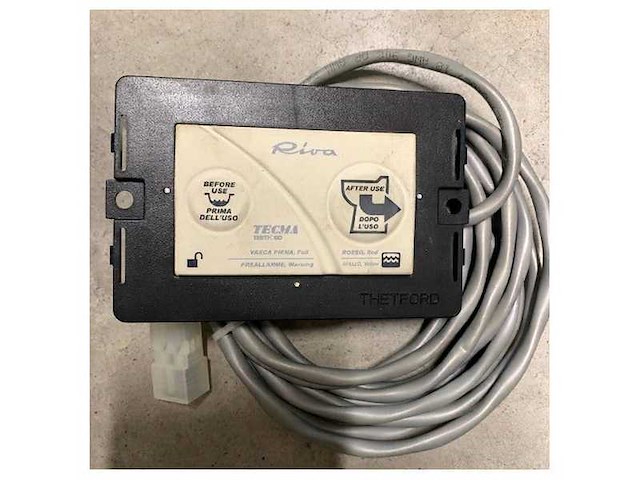 Riva tecma silence plus wall switch controller panel - 27205-sw - afbeelding 2 van  3