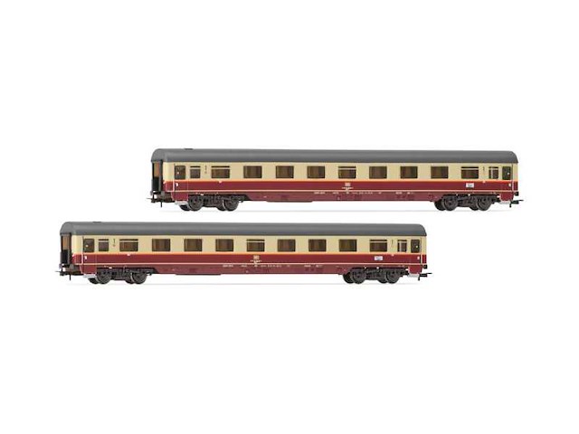 Rivarossi epoche iv hr4397 set á 2 stuks modeltrein wagons (3x) - afbeelding 1 van  3