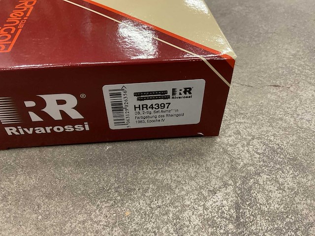 Rivarossi epoche iv hr4397 set á 2 stuks modeltrein wagons - afbeelding 3 van  3