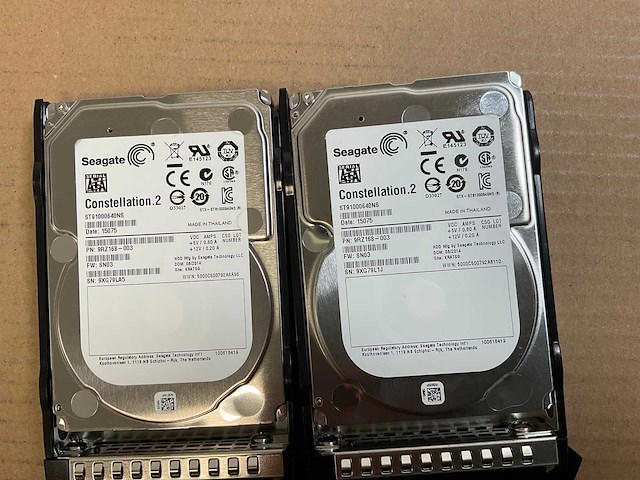 Riverbed (d3700), 20x 1 tb hdd(st91000640ns) - 4x 100 gb ssd(ssdsc2ba100g3) network attached storage - afbeelding 4 van  10