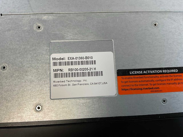 Riverbed (d3700), 20x 1 tb hdd(st91000640ns) - 4x 100 gb ssd(ssdsc2ba100g3) network attached storage - afbeelding 10 van  10