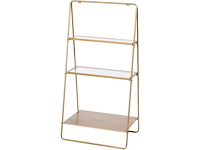 Riverdale - displayrek mika 100cm goud - afbeelding 2 van  2