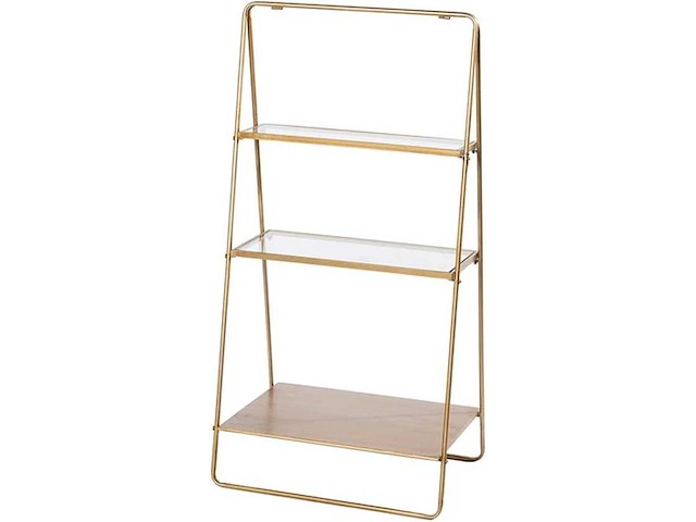 Riverdale - displayrek mika 100cm goud - afbeelding 2 van  4