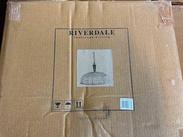 Riverdale - hanglamp ise zwart 40cm - zwart - afbeelding 2 van  2