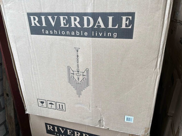 Riverdale - hanglamp sienna helder 43cm - transparant - afbeelding 5 van  5