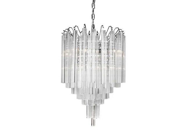 Riverdale - hanglamp sienna helder 43cm - transparant - afbeelding 2 van  5