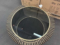 Riverdale - salontafel rocco goud 82cm - goud - afbeelding 2 van  15