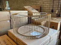 Riverdale - salontafel rocco goud 82cm - goud - afbeelding 7 van  15