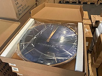 Riverdale - wandklok milena rond - ø40cm - violet - paars - afbeelding 2 van  5