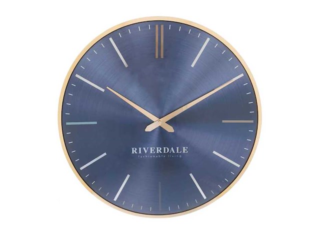 Riverdale - wandklok milena rond - ø40cm - violet - paars - afbeelding 1 van  1