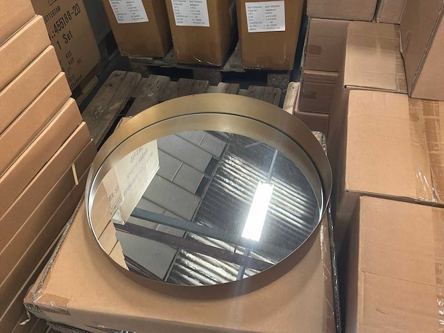 Riverdale amaro spiegel ø 45 cm - afbeelding 1 van  5