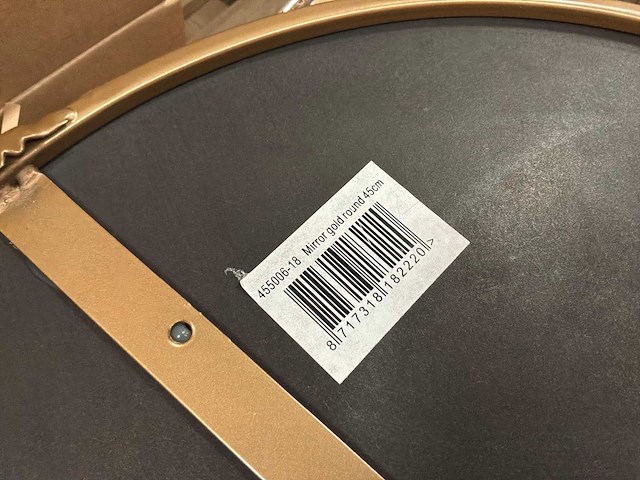 Riverdale amaro spiegel ø 45 cm - afbeelding 5 van  5