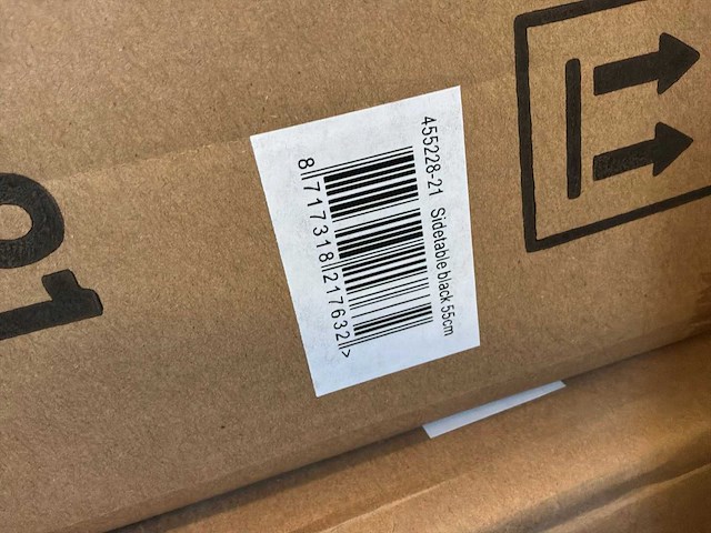 Riverdale bijzettafel rocco zwart 55 cm - afbeelding 3 van  3