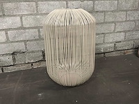 Riverdale flo windlicht 45cm - zand - afbeelding 4 van  8