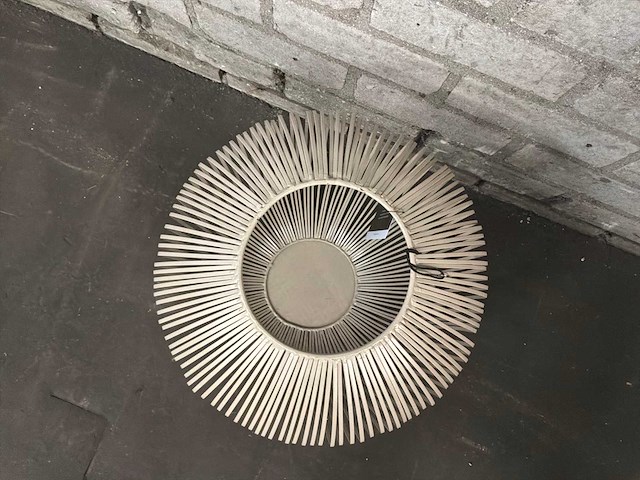 Riverdale flo windlicht 45cm - zand - afbeelding 6 van  6