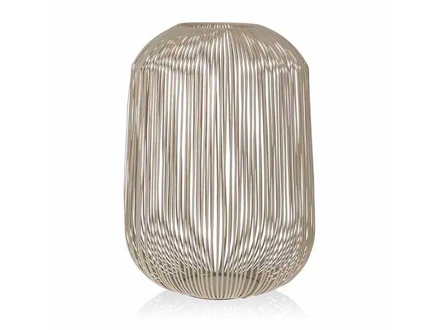 Riverdale flo windlicht 45cm - zand - afbeelding 4 van  9