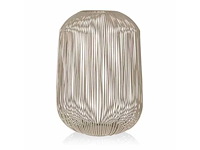 Riverdale flo windlicht 45cm - zand - afbeelding 4 van  9
