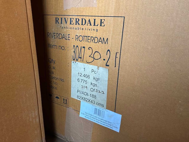 Riverdale hanglamp ise 77cm zwart (2x) - afbeelding 3 van  4