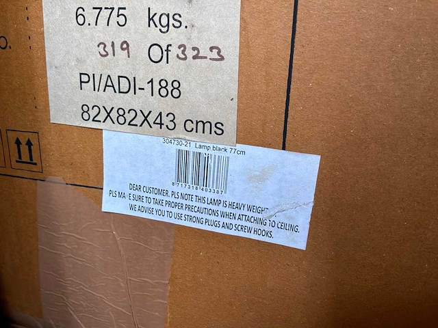 Riverdale hanglamp ise 77cm zwart - afbeelding 3 van  3