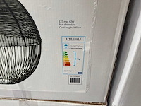 Riverdale hanglamp ise zwart 42 cm - afbeelding 2 van  3