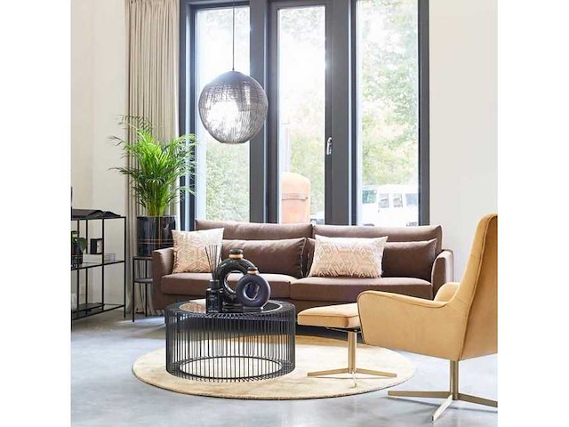 Riverdale hanglamp ise zwart 42 cm - afbeelding 3 van  3